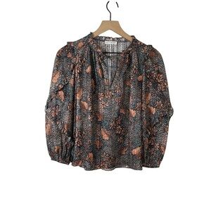 Ulla Johnson Manet Blouse Aegean